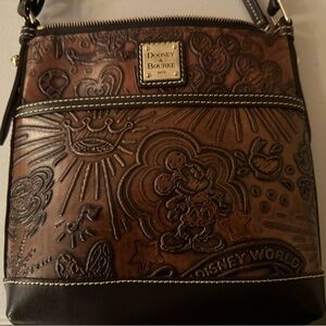 Dooney and Burke crossbody Brown
